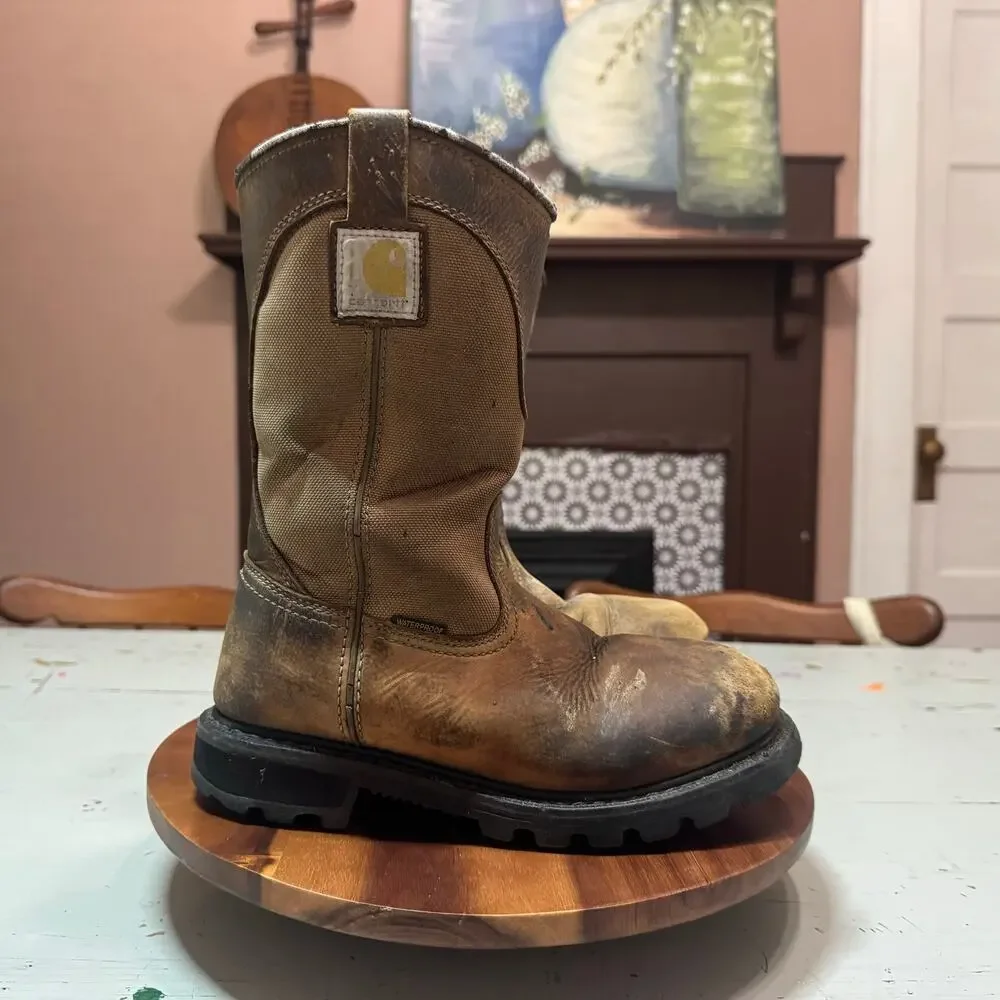 Carhartt Work Boots Mens Size 7